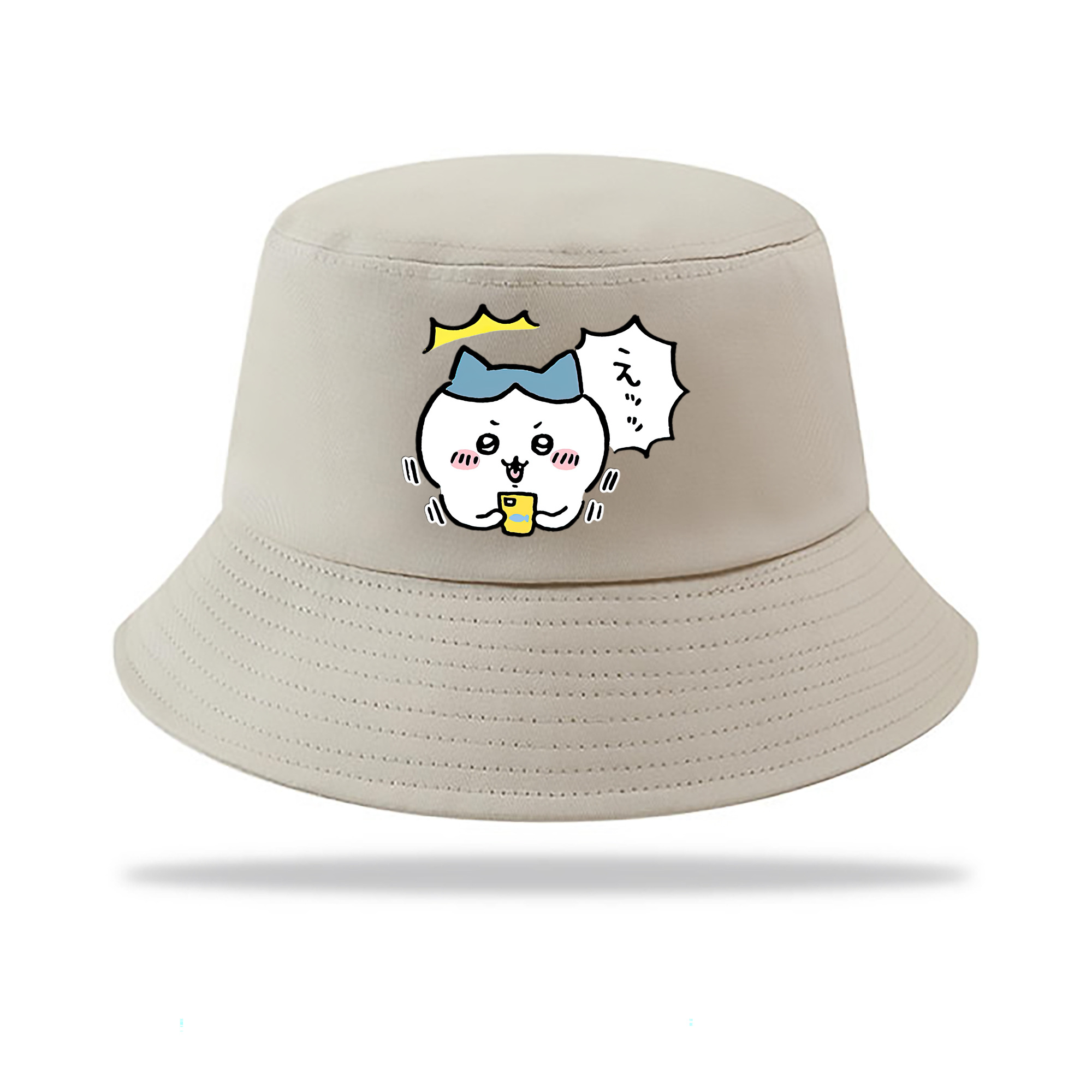 （画像用） ちいかわ ハチワレ Chii-kawa hachiware アウトドア日除けバケットハット